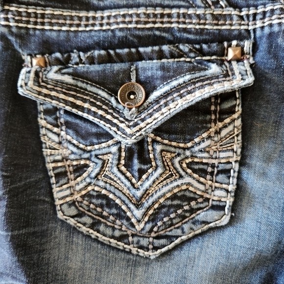 Stylish Blue Women's Jeans - Picture 9 of 10